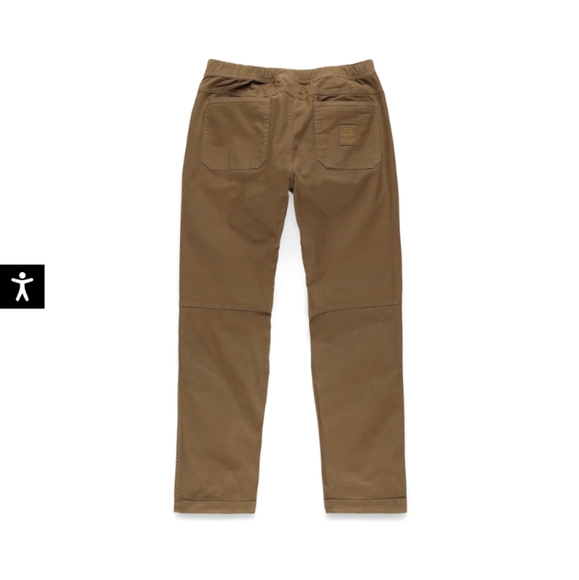 Topo Designs Dirt Pants medium khaki color - Picture 2 of 6